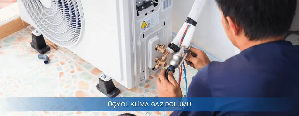 Üçyol İlçemi General Electric Klima Gaz Dolumu